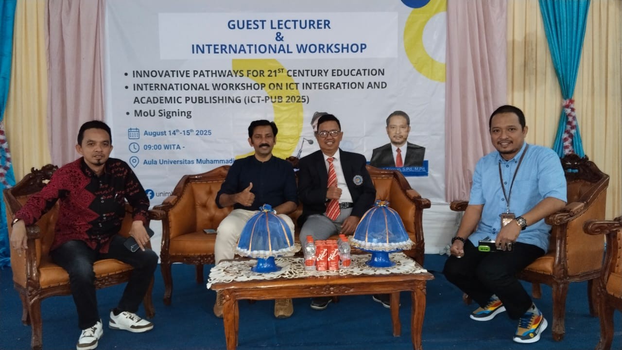 Universitas Muhammadiyah Bone Gelar Guest Lecturer dan International Workshop Bersama Pembicara dari